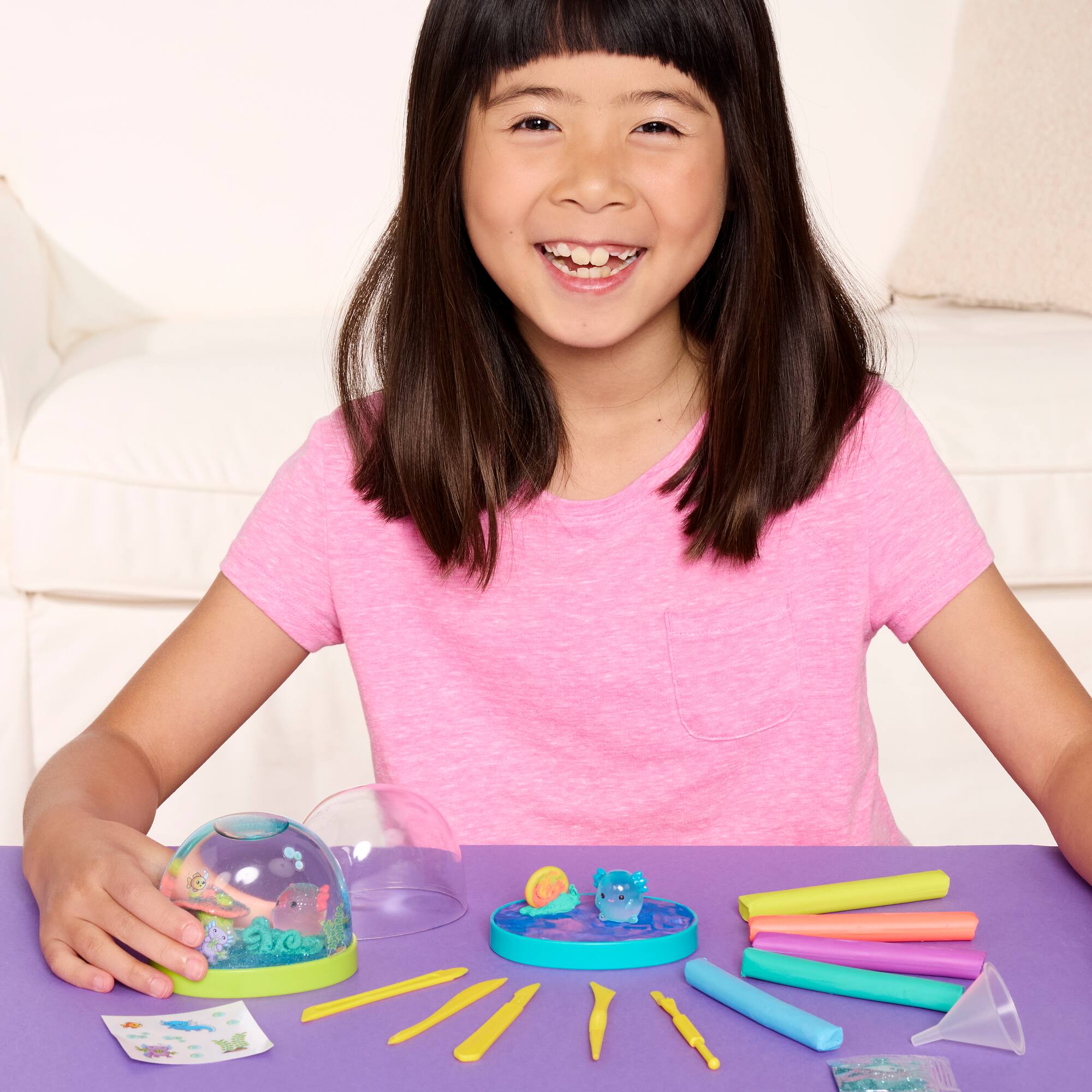 Creativity for Kids MYO Water Globes Axolotl Kit